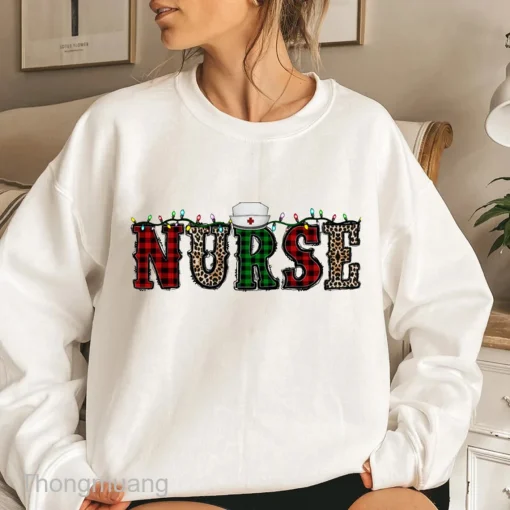 Christmas Nurse Tee Shirt