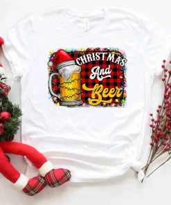 Christmas and Beer T-Shirt