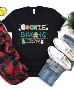 Cookie Baking Crew Christmas T-Shirt