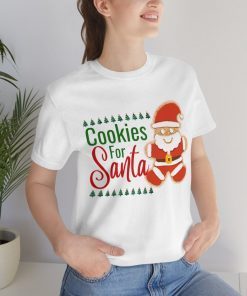 Cookies for Santa Christmas Tree T-Shirt