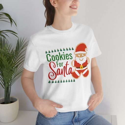 Cookies for Santa Christmas Tree T-Shirt