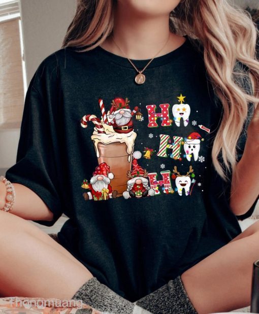 Dentist Christmas Ho Ho Ho Tee Shirt