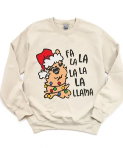 Fa La La Llama Christmas T-Shirt