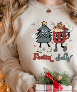 Feelin Jolly Christmas T-Shirt