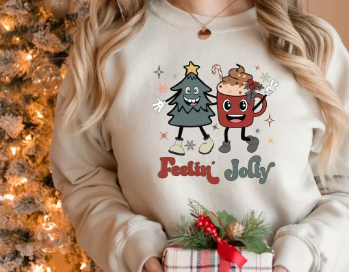 Feelin Jolly Christmas T-Shirt