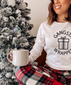 Gangsta Wrapper Christmas T-shirt