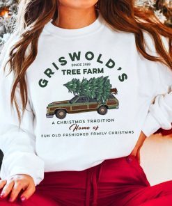 Griswold's tree farm top, Fun Old Fashioned Family Christmas T-Shirt