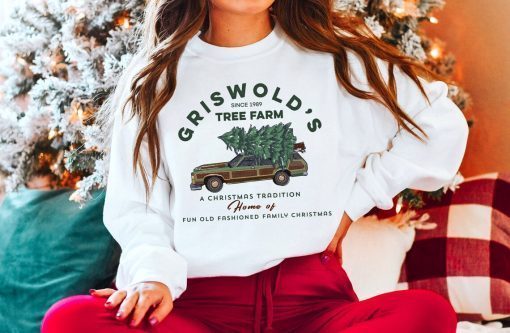 Griswold's tree farm top, Fun Old Fashioned Family Christmas T-Shirt