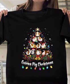 Guinea Pig Christmas Tree, Animal Lovers Xmas T-Shirt