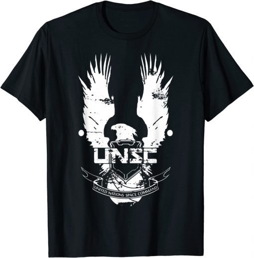 Halo' UNSC' Worn logo vintage T-Shirt