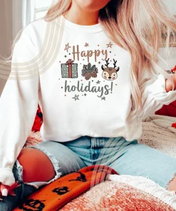 Happy Holidays Christmas T-Shirt