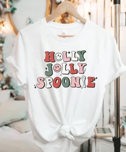 Holly Jolly Spoonie Christmas T-Shirt