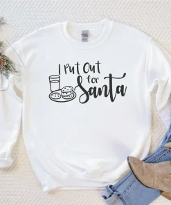 I Put Out For Santa Christmas T-Shirt