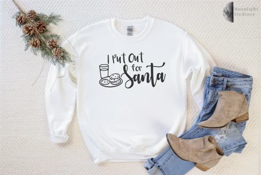 I Put Out For Santa Christmas T-Shirt