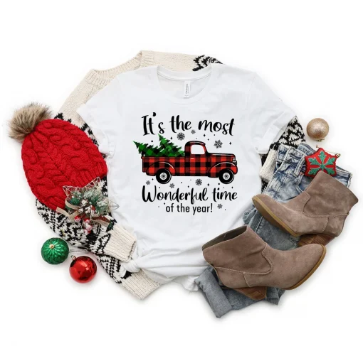 It is the Most Wonderful Time Of The Year Christmas Tee Shirt