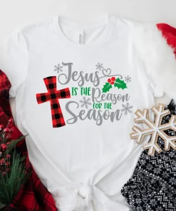 Jesus Is The Reason For The Season Christmas Jesus T-Shirt