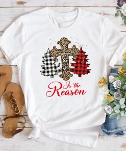 Jesus The Reason for the Season Christmas Tee Shirt