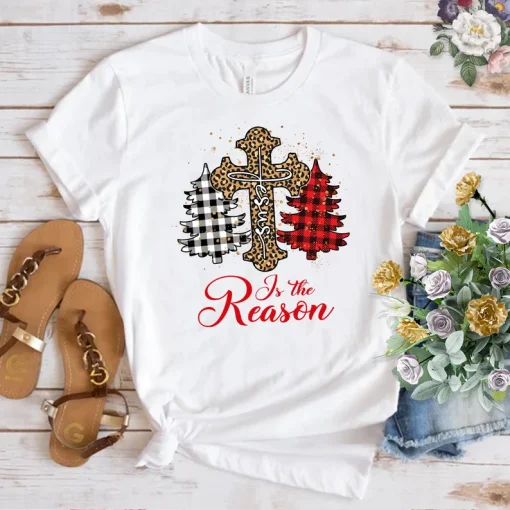 Jesus The Reason for the Season Christmas Tee Shirt