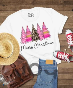 Ladies Merry Christmas T-Shirt