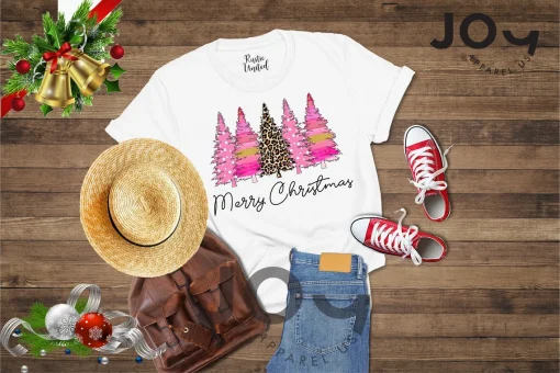 Ladies Merry Christmas T-Shirt