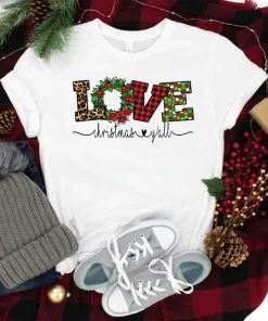 Love Christmas Y'all T-Shirt