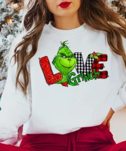 Love Grinch Merry Christmas T-Shirt