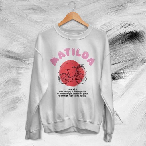 Matilda Lyrics Graphic Harry Styles Music Aesthetic T-Shirt