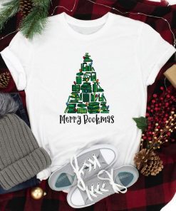 Merry Bookmas Christmas Book Tee Shirt