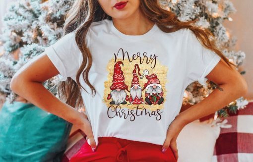 Merry Christmas Gnomes T-Shirt