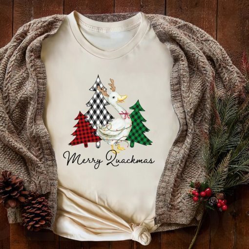 Merry Quackmas Christmas Duck T-Shirt