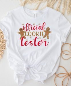 Official Cookie Tester Christmas T-Shirt