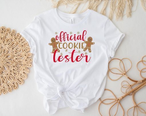 Official Cookie Tester Christmas T-Shirt