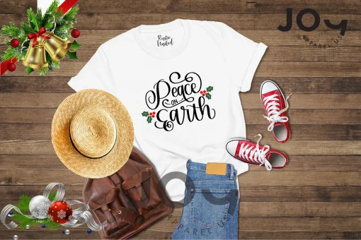 Peace on Earth Christmas T-Shirt