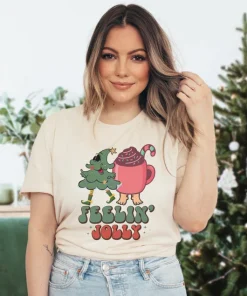 Retro Jolly Christmas T-Shirt