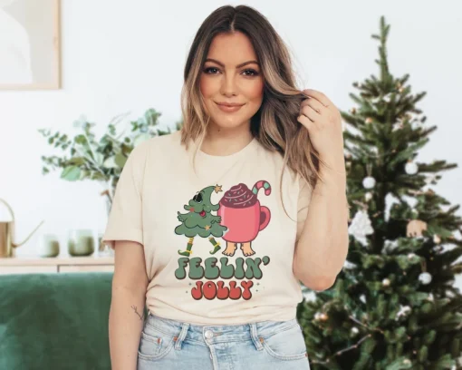 Retro Jolly Christmas T-Shirt