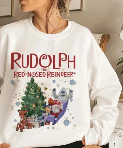 Rudolph The Red Nosed Reindeer Christmas T-Shirt