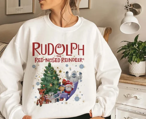 Rudolph The Red Nosed Reindeer Christmas T-Shirt