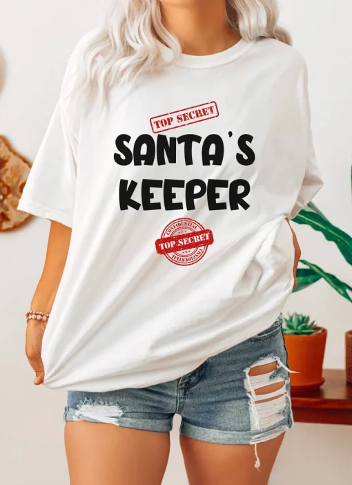 Secret Santa Christmas T-Shirt