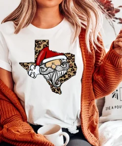 Texas Leopard Pattern T-Shirt