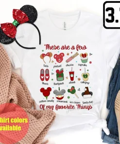 These Are A Few Of My Favorite Things Christmas T-Shirt