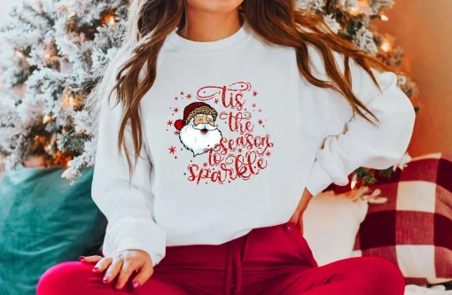 This is the Season to sparkle Santa Claus Christmas T-Shirt