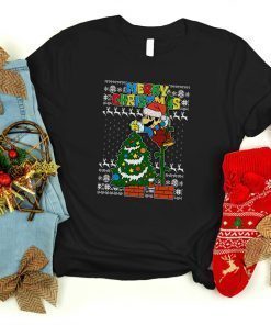 Ugly Christmas Super Mario Tee Shirt