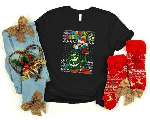 Ugly Christmas Super Mario Tee Shirt