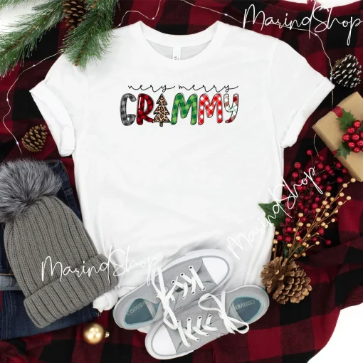 Very Merry Grammy Christmas T-Shirt