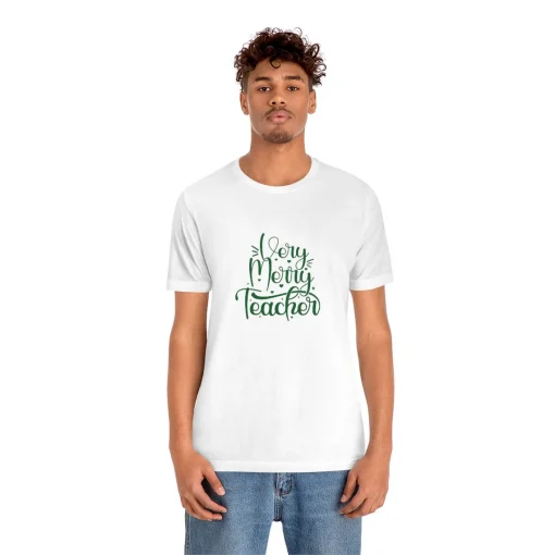 Very Merry Teacher Back to School Merry Christmas T-shirt