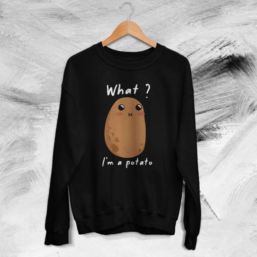 What I’m A Potato Japanese Kawaii Potato Cute Meme Potato Squad Tee Shirt