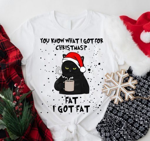 You Know What I Got For Christmas I Got Fat T-Shirt