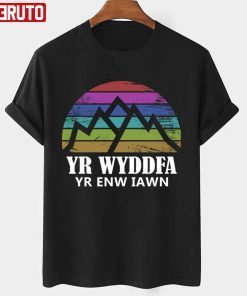 Yr Wyddfa Yr Enw Iawn Vintage T-shirt