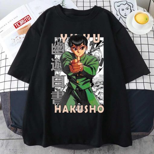 Yusuke Urameshi Ghost Files Yuyu Hakusho Manga T-shirt