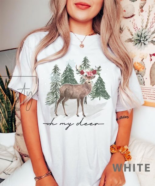 let it snow Christmas tee shirt